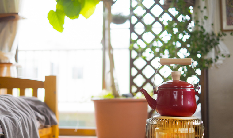 冬の寝室環境とダニ04-01