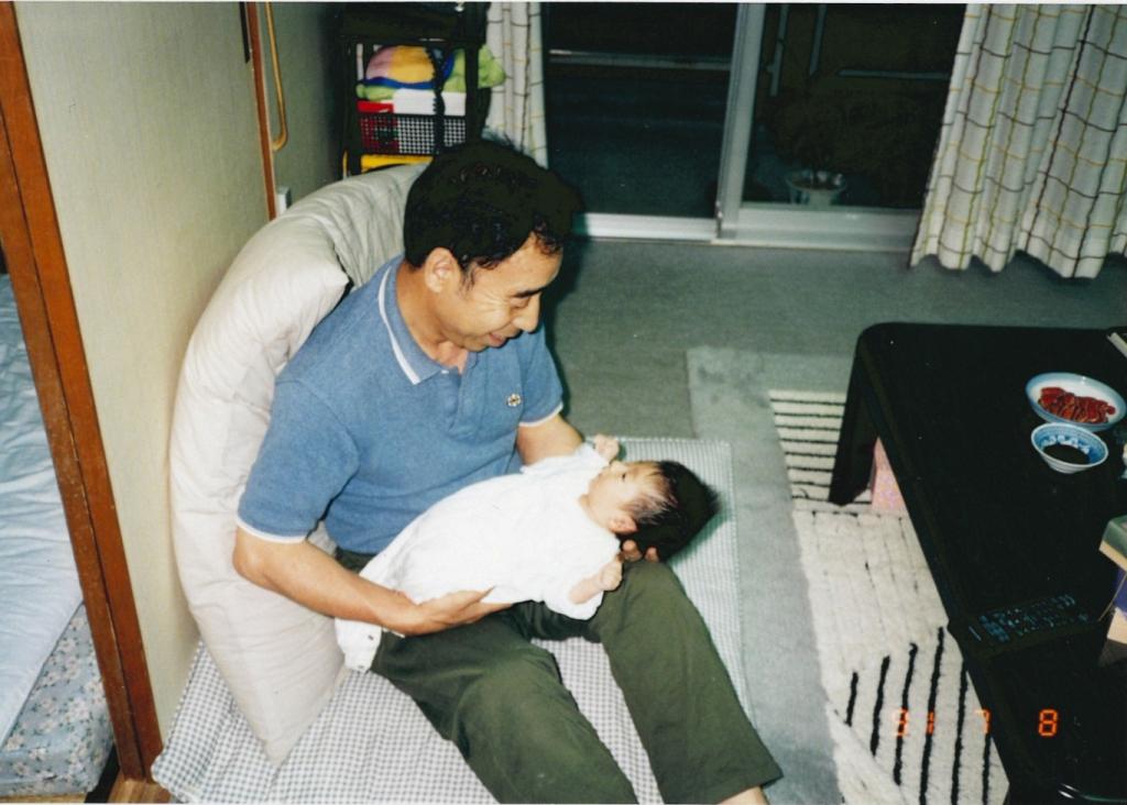 初孫がアトピー性皮膚炎に罹患