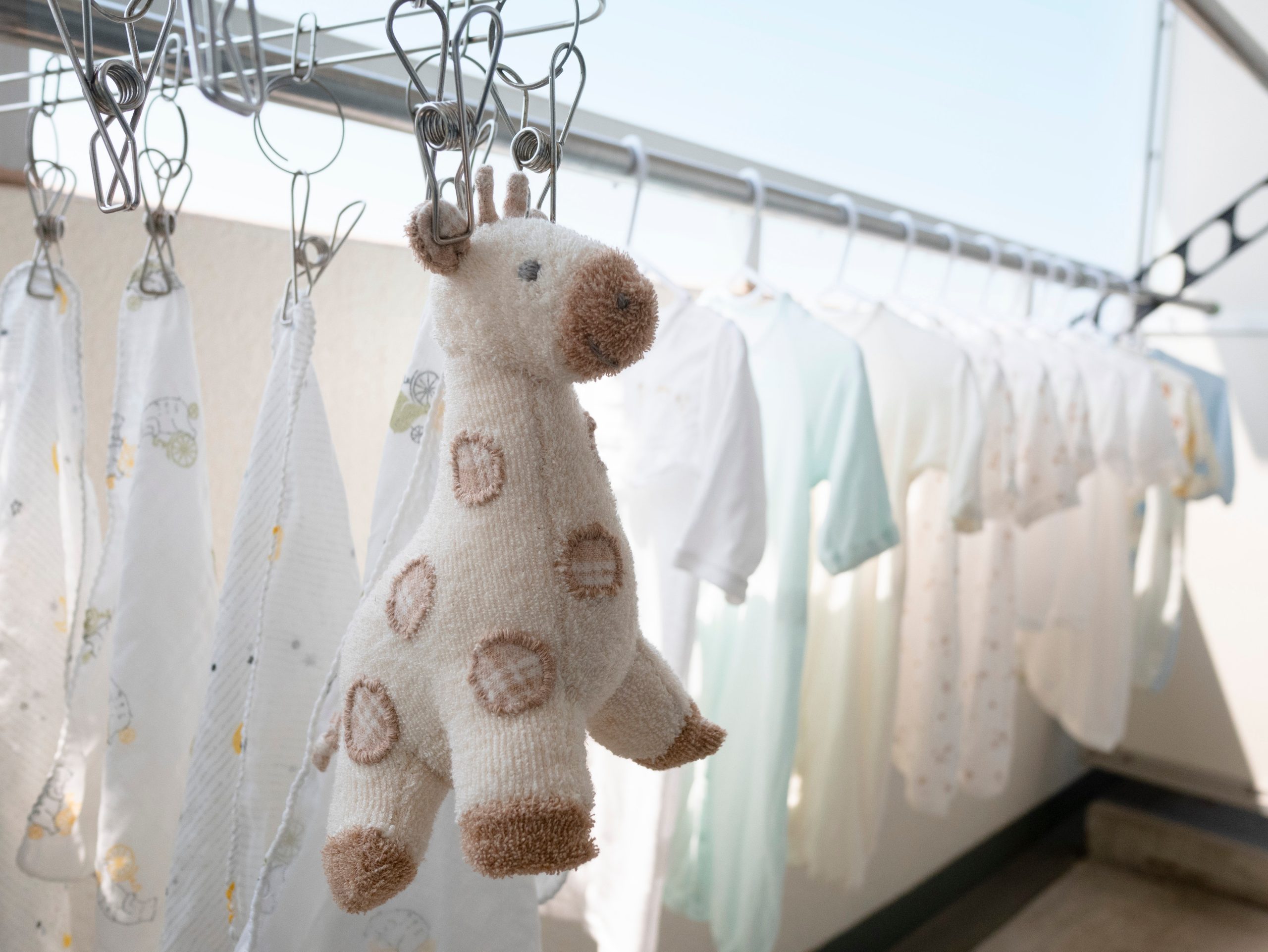 キリンのぬいぐるみ