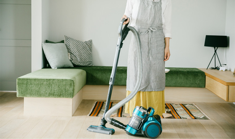 お掃除によるダニ対策